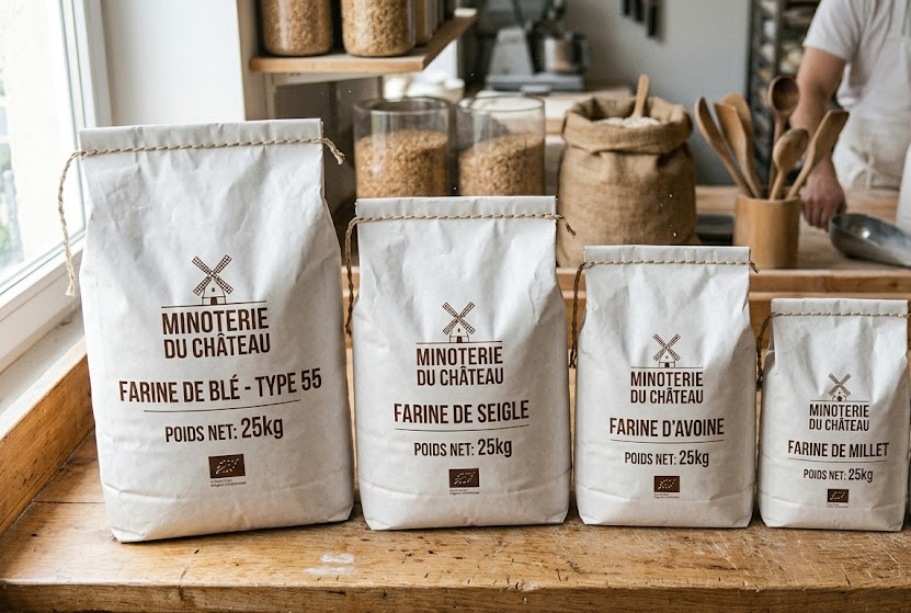 Sac gueule ouverte : le guide complet pour emballer farine, blé et céréales