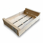 Présentation du produit Plateau Bois 50x30 C60 H85 sur fond neutre