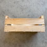 Présentation du colisage reçu pour le produit Plateau Bois 50x30 C165 H200