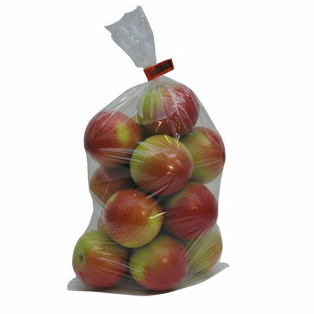 Démonstration de l'utilisation du produit Sac PEBD Type 2kg neutre/Transparent - 240x450mm 30my sur fond neutre