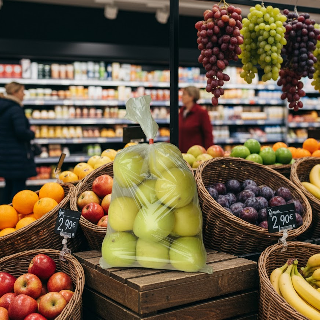 Démonstration de l'utilisation du produit Sac PEBD Type 2kg neutre/Transparent - 240x450mm 30my dans la vie de tout les jours