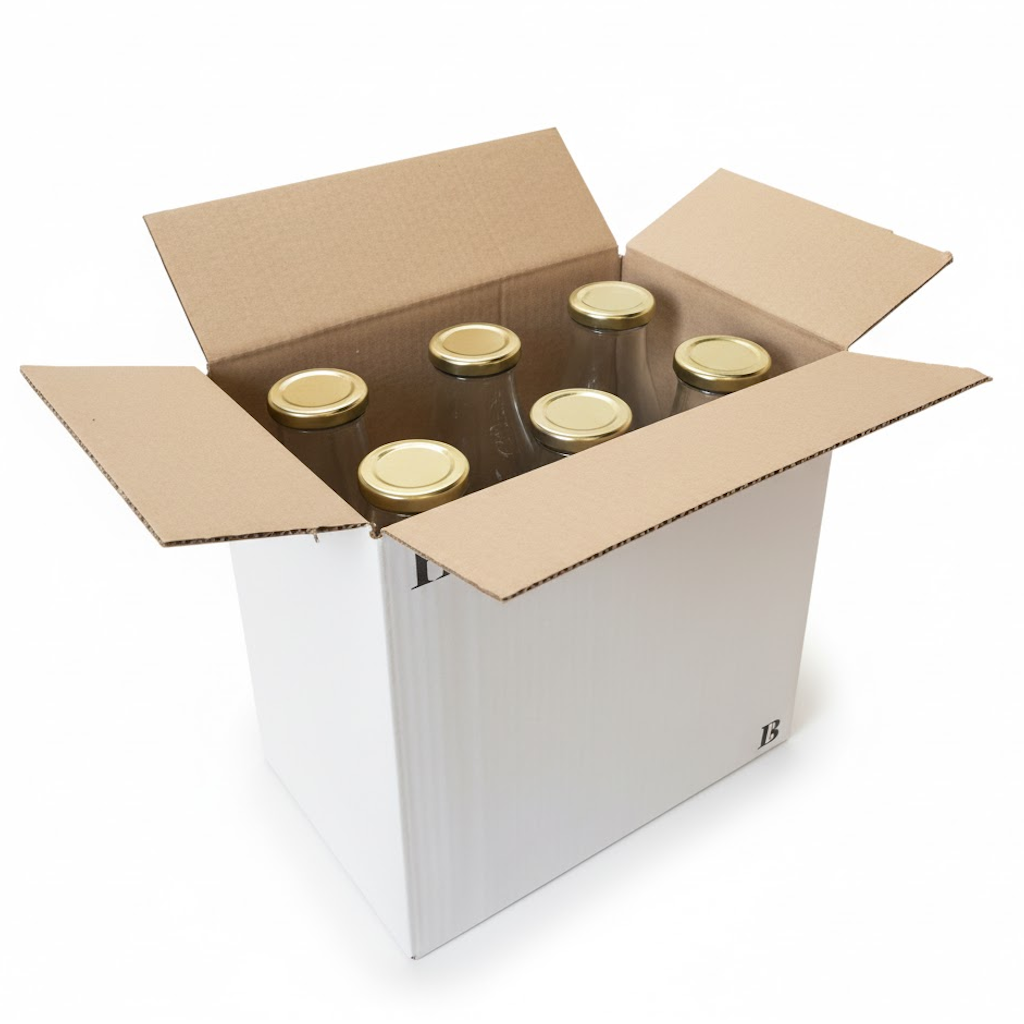 Démonstration de l'utilisation du produit Caisse 6x1L- TWIST OFF (Fraicheur) sur fond neutre