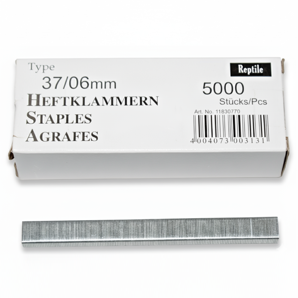 Présentation du produit Agrafe 37/06 - P51 sur fond neutre