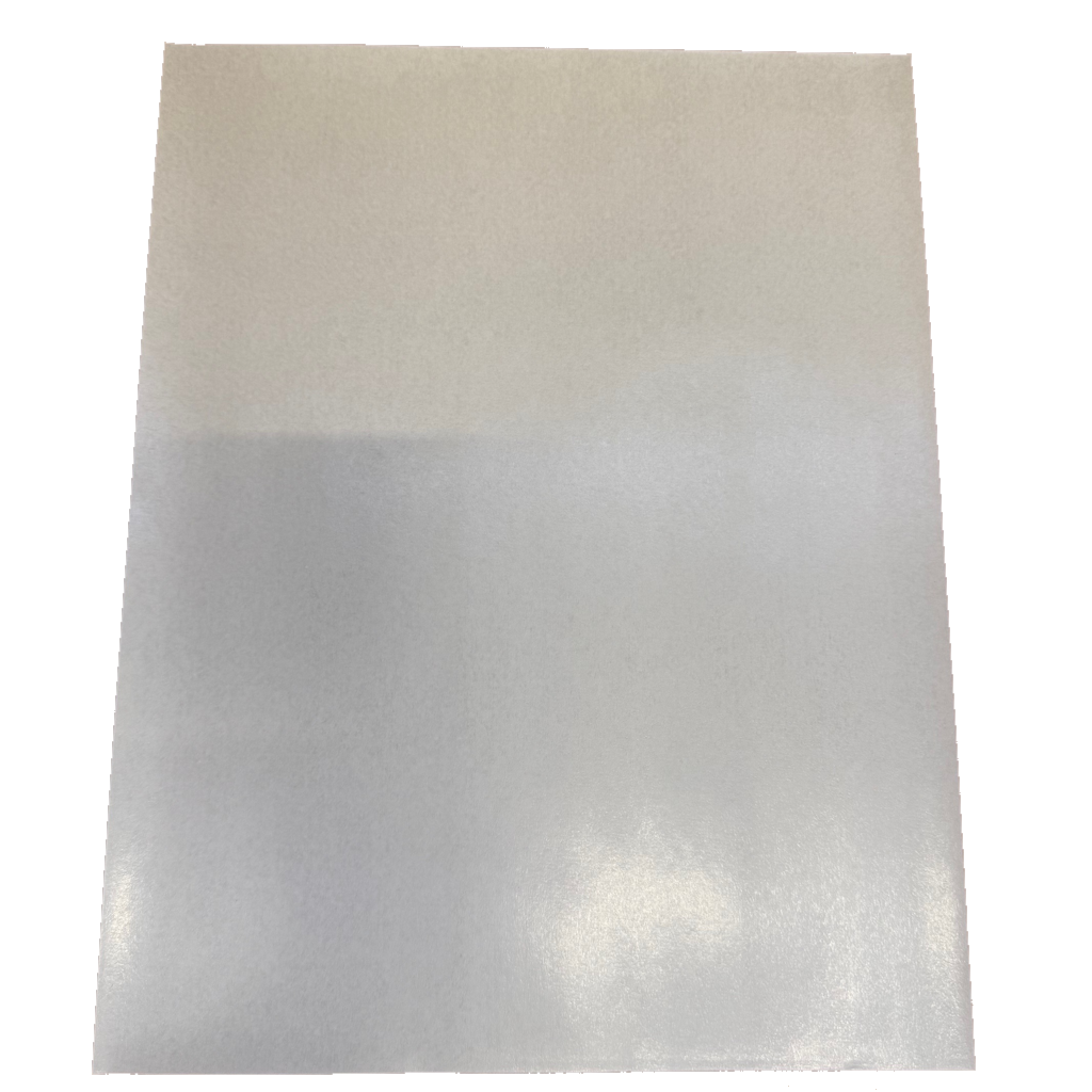 Présentation du produit Thermo Kraft Blanc Nadia - 25x33cm sur fond neutre