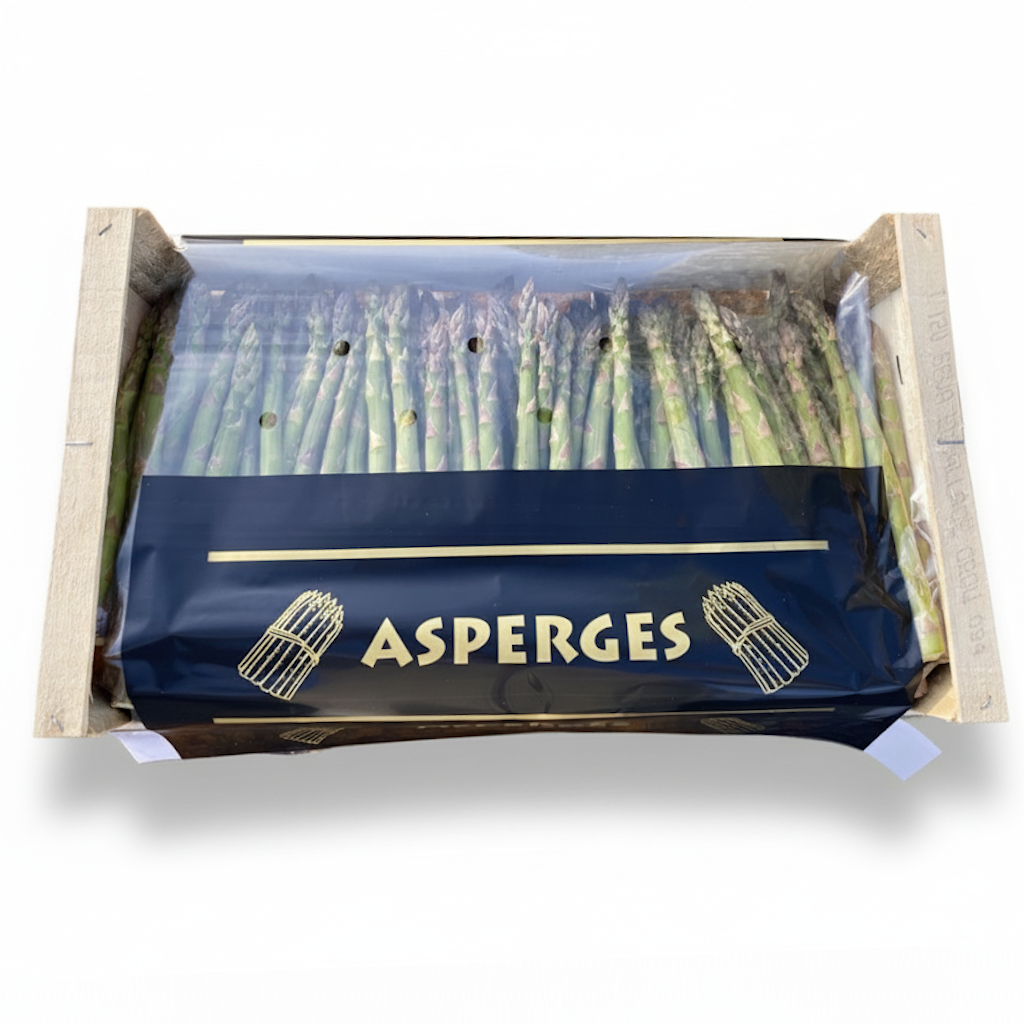 Démonstration de l'utilisation du produit Complexe 50x30 Impression ''ASPERGES'' sur fond neutre