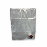 Présentation du produit Poche Transparente 3L EVOH-VT Robinet coin sur fond neutre