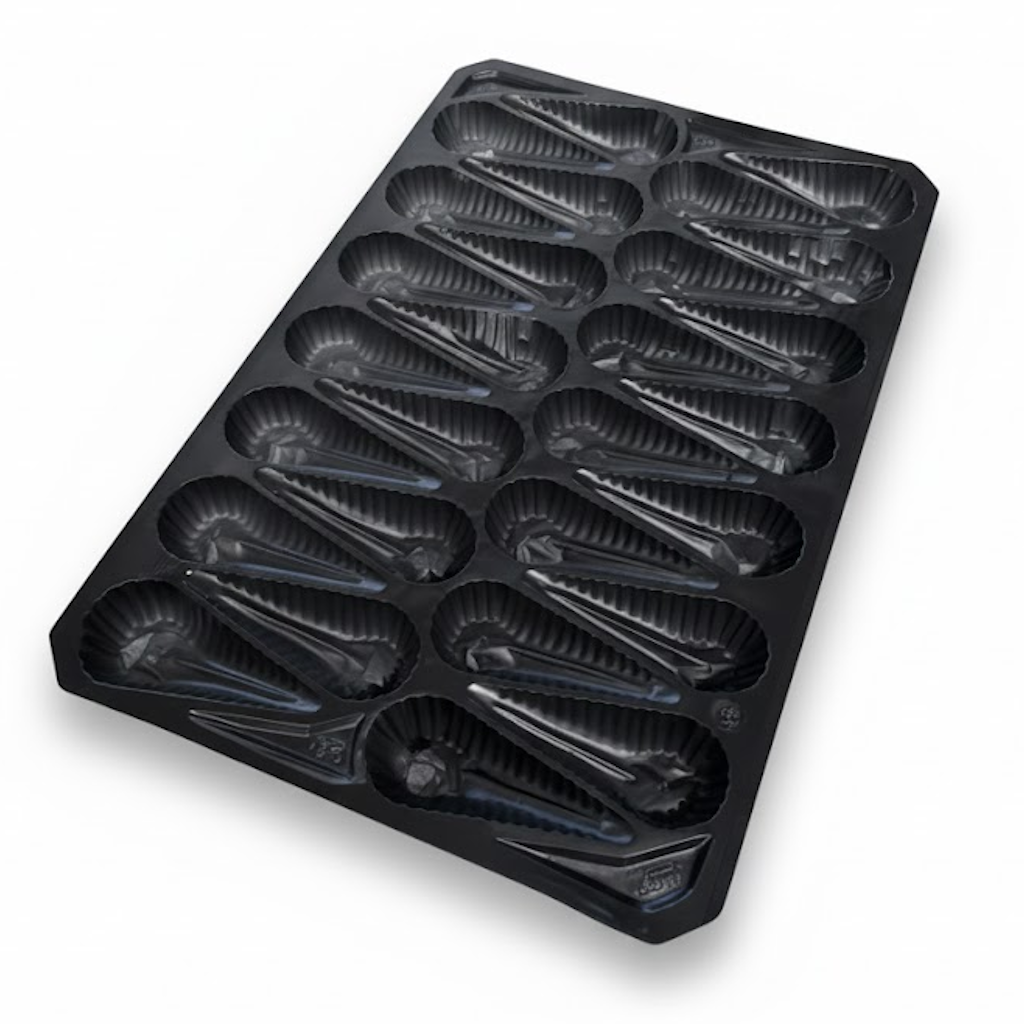 Présentation du produit Alvéole Poires Conférence 28F - 60x40cm sur fond neutre