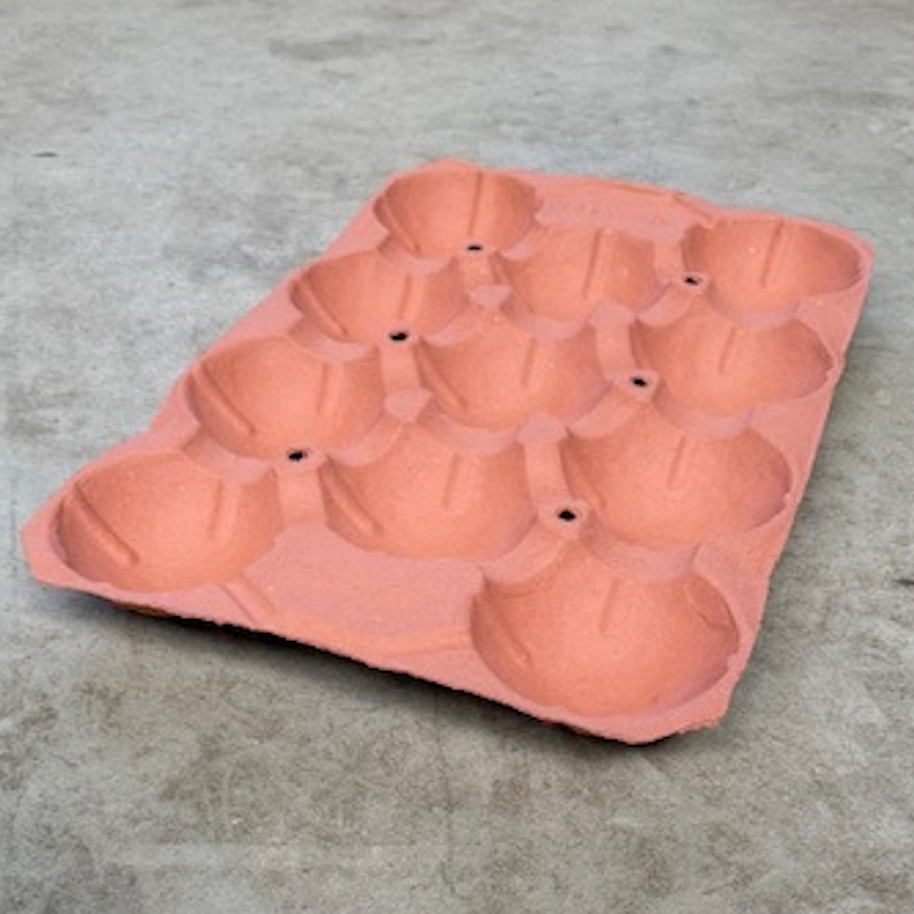 Présentation du colisage reçu pour le produit Alvéole Cellulose Saumon Melon 11Q - 60X40cm