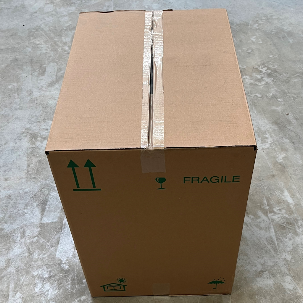 Présentation du colisage reçu pour le produit Couvercle pour Barquette Maxipack Cardboard LID