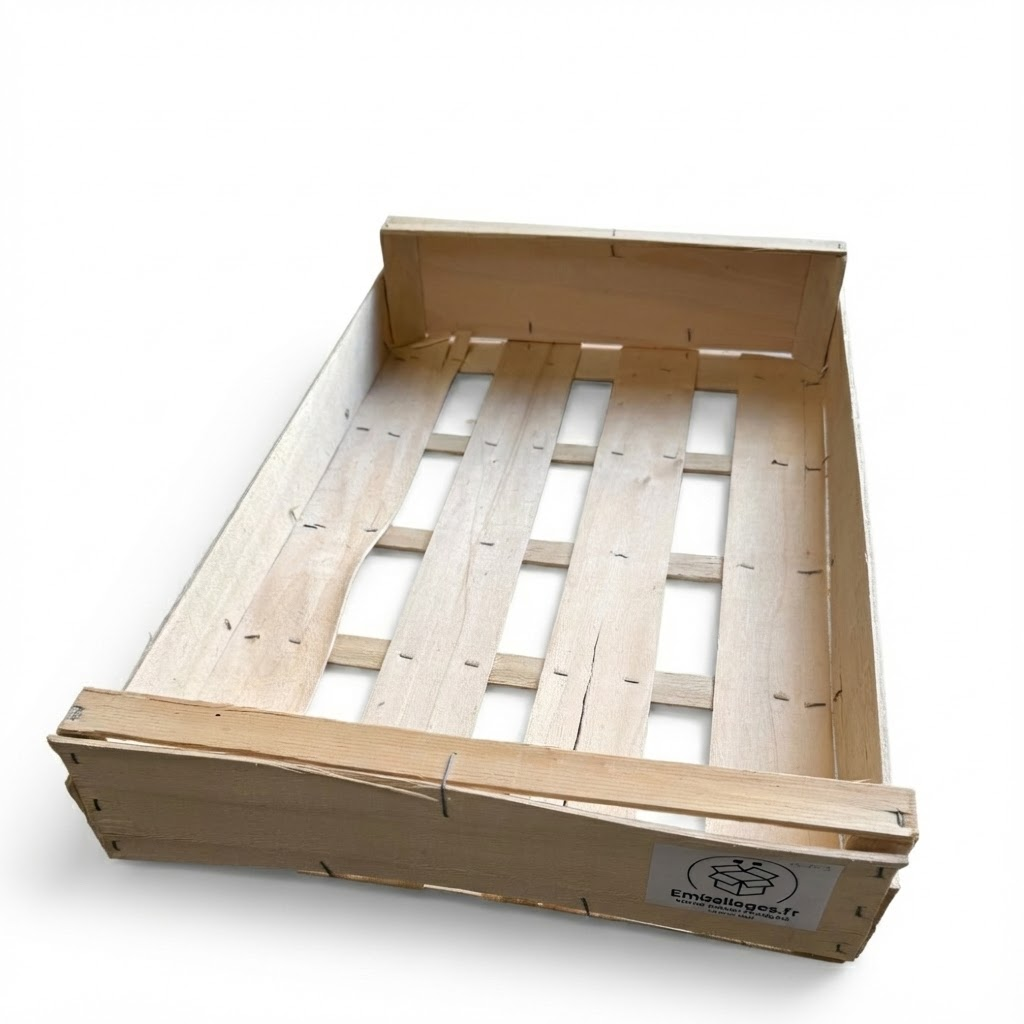 Présentation du produit Plateau Bois 60x40 C68 H100 sur fond neutre