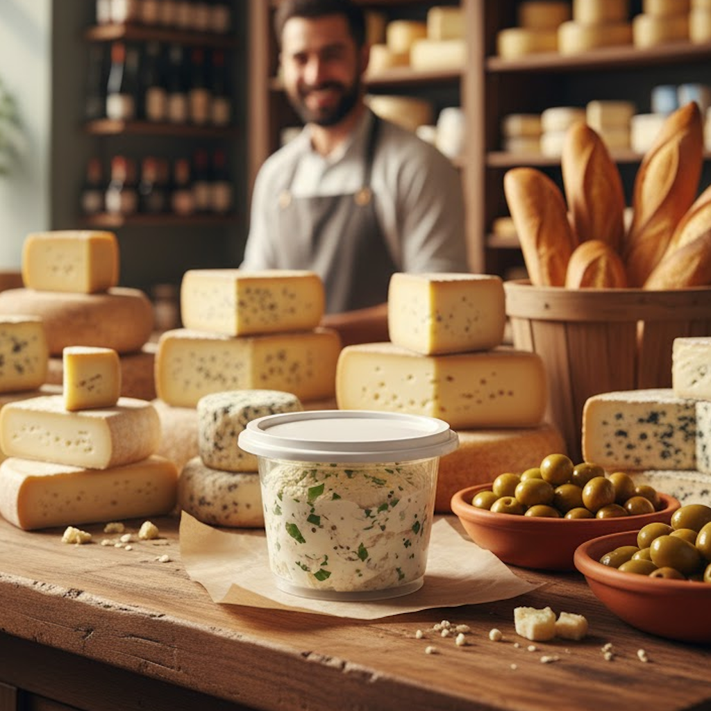 Démonstration de l'utilisation du produit Ensemble Pot PP Cristal + Couvercle Blanc 25cl dans la vie de tout les jours