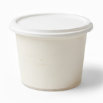 Démonstration de l'utilisation du produit Ensemble Pot PP Cristal + Couvercle Blanc 50cl sur fond neutre