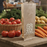 Démonstration de l'utilisation du produit Sac SOS Kraft Brun avec petite fenêtre (1kg) dans la vie de tout les jours