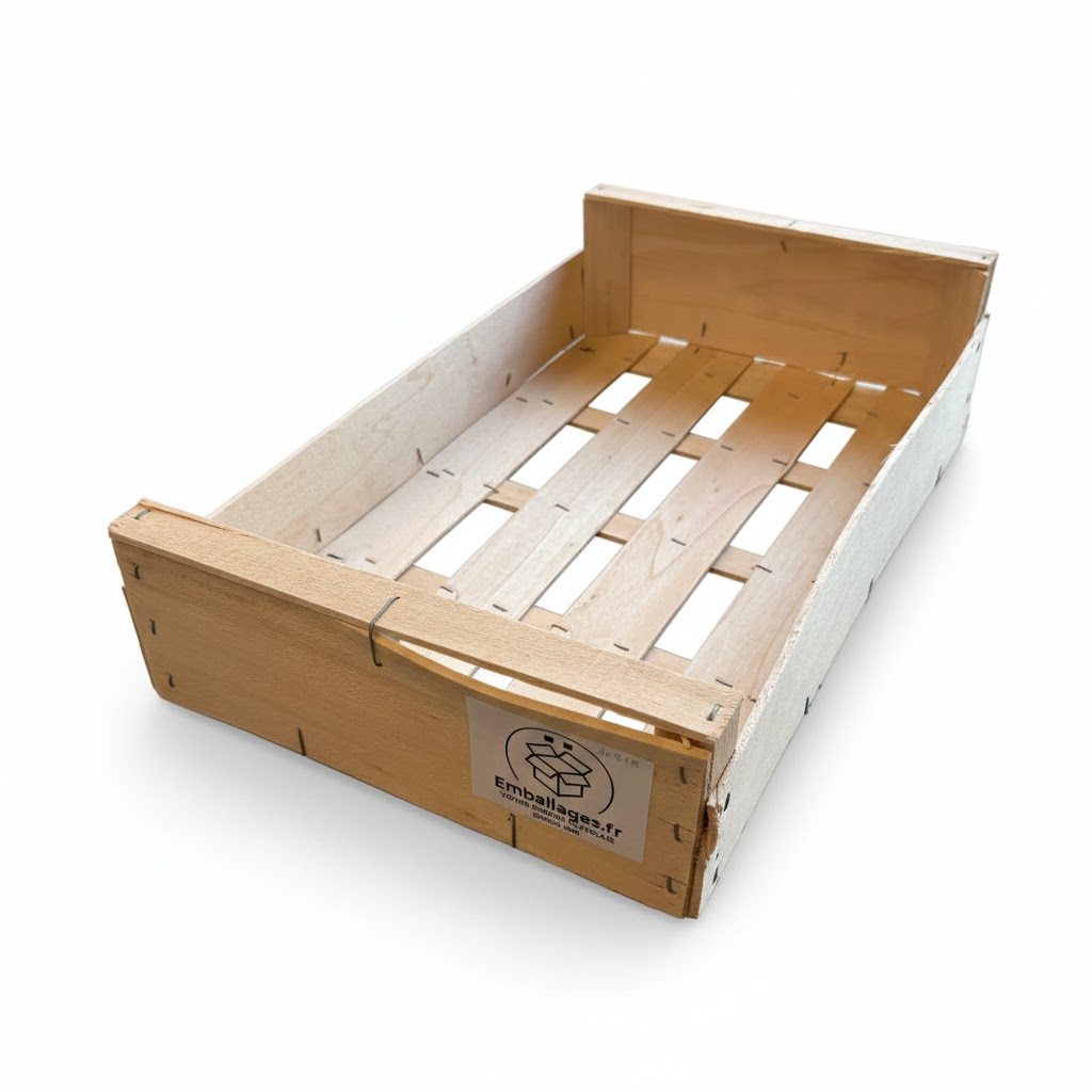 Présentation du produit Plateau Bois 50x30 C70 H100 sur fond neutre