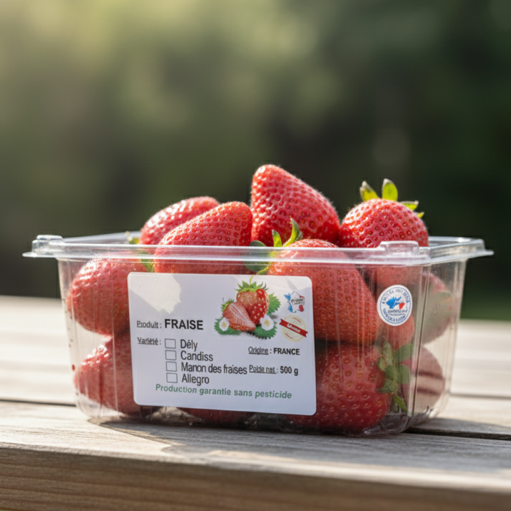 Présentation du colisage reçu pour le produit Etq Adhésive 70x45mm Velin Renforcé Neutre Blanche