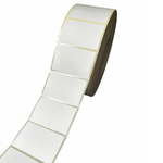 Démonstration de l'utilisation du produit Etq Adhésive 70x45mm TH° Protégé Adhésif renforcé Neutre Blanche sur fond neutre