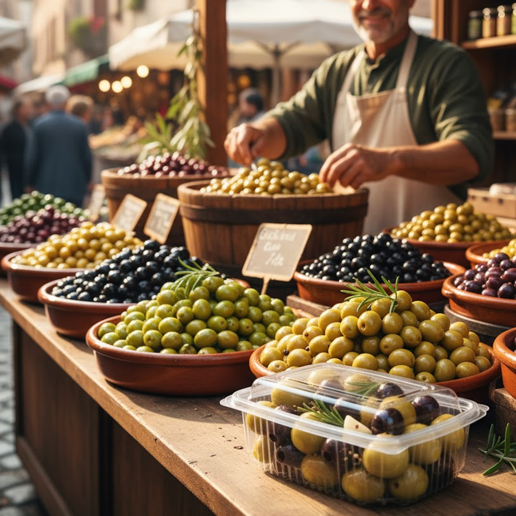 Présentation du colisage reçu pour le produit Barquette PP Couvercle attenant 750ml