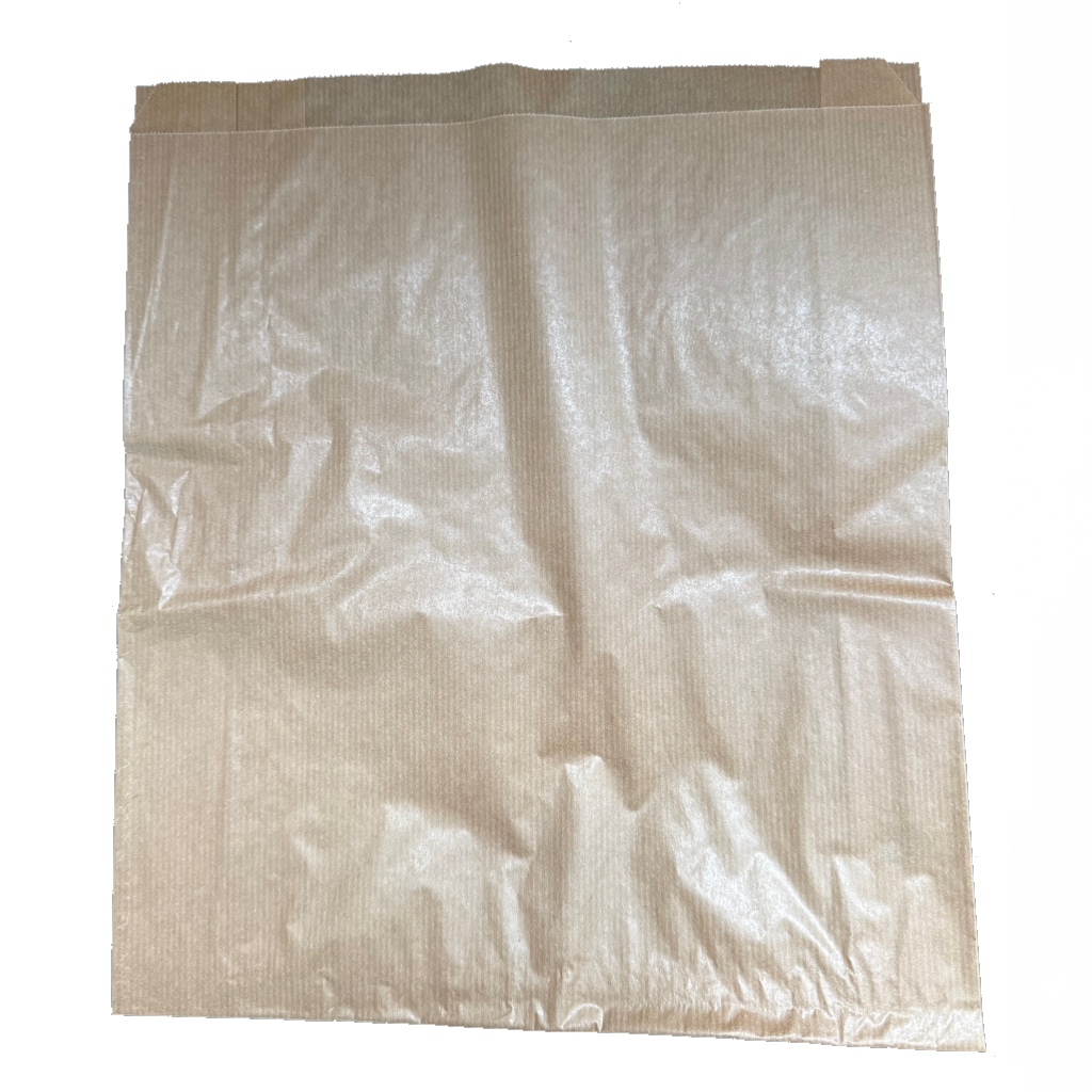 Présentation du produit Sac Papier Kraft Brun 30+9x35cm (4kg) Sans Impression sur fond neutre