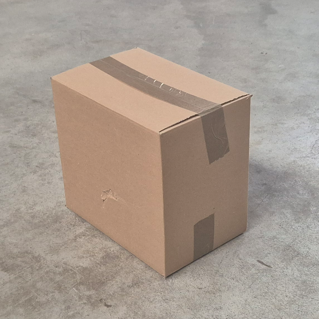 Présentation du colisage reçu pour le produit Sac Papier Kraft Brun 17+6x26cm (1kg) Sans Impression