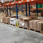 Présentation du colisage reçu pour le produit Sac Papier 25kg Ecru/Brun Gueule Ouverte