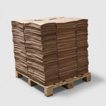 Présentation du colisage reçu pour le produit Sac Papier 5kg Ecru/Brun Gueule Ouverte