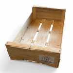 Présentation du produit Plateau Bois 50x30 C80 H120 sur fond neutre