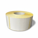 Présentation du produit Etq Adhésive 77,5x120mm couché - Rlx 1000 sur fond neutre