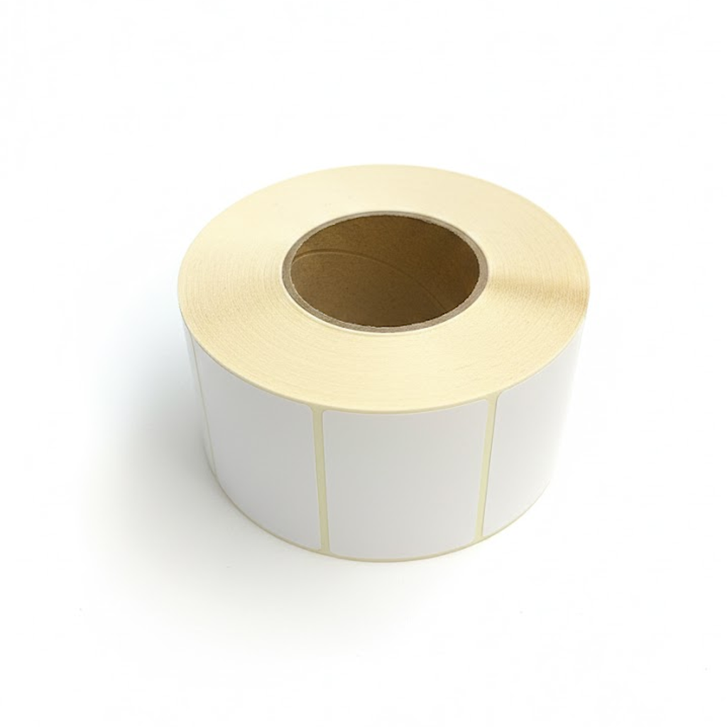 Présentation du colisage reçu pour le produit Etq Adhésive 80x60mm PP Brillant Blanc