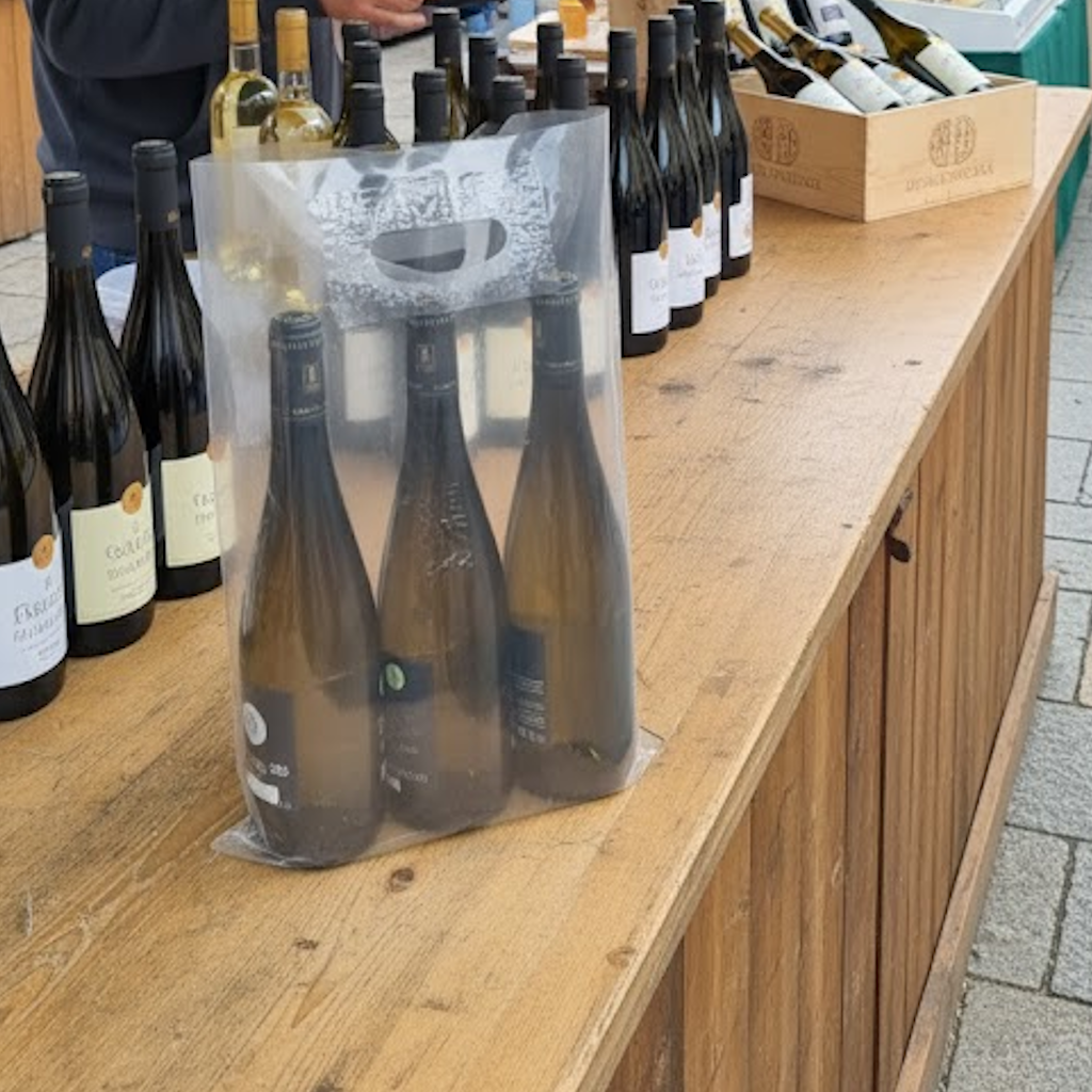 Démonstration de l'utilisation du produit Sac Type 3 Bouteilles 330x450-80my dans la vie de tout les jours