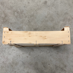 Présentation du colisage reçu pour le produit Plateau Bois 40x30 C80 H100