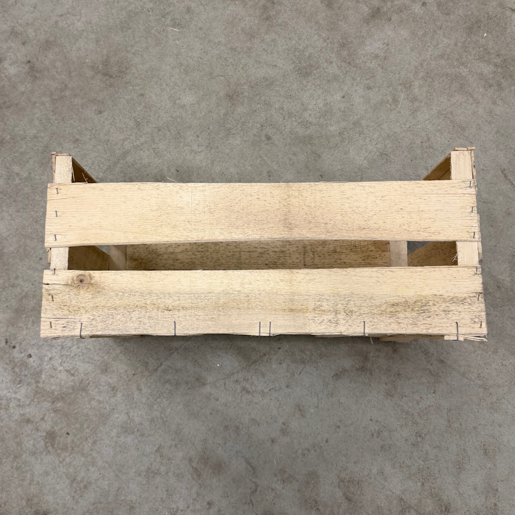 Présentation du colisage reçu pour le produit Plateau Bois 60x40 C210 H250