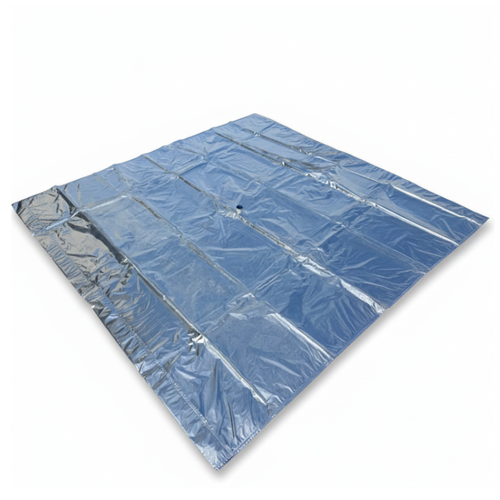 Présentation du produit Poches Métal 1000L / 1 robinet centre sur fond neutre