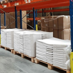 Présentation du colisage reçu pour le produit Sac Papier 15kg Blanc Gueule Ouverte