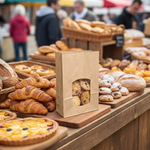 Démonstration de l'utilisation du produit Sac SOS Kraft avec fenêtre XL double PP 650ml dans la vie de tout les jours