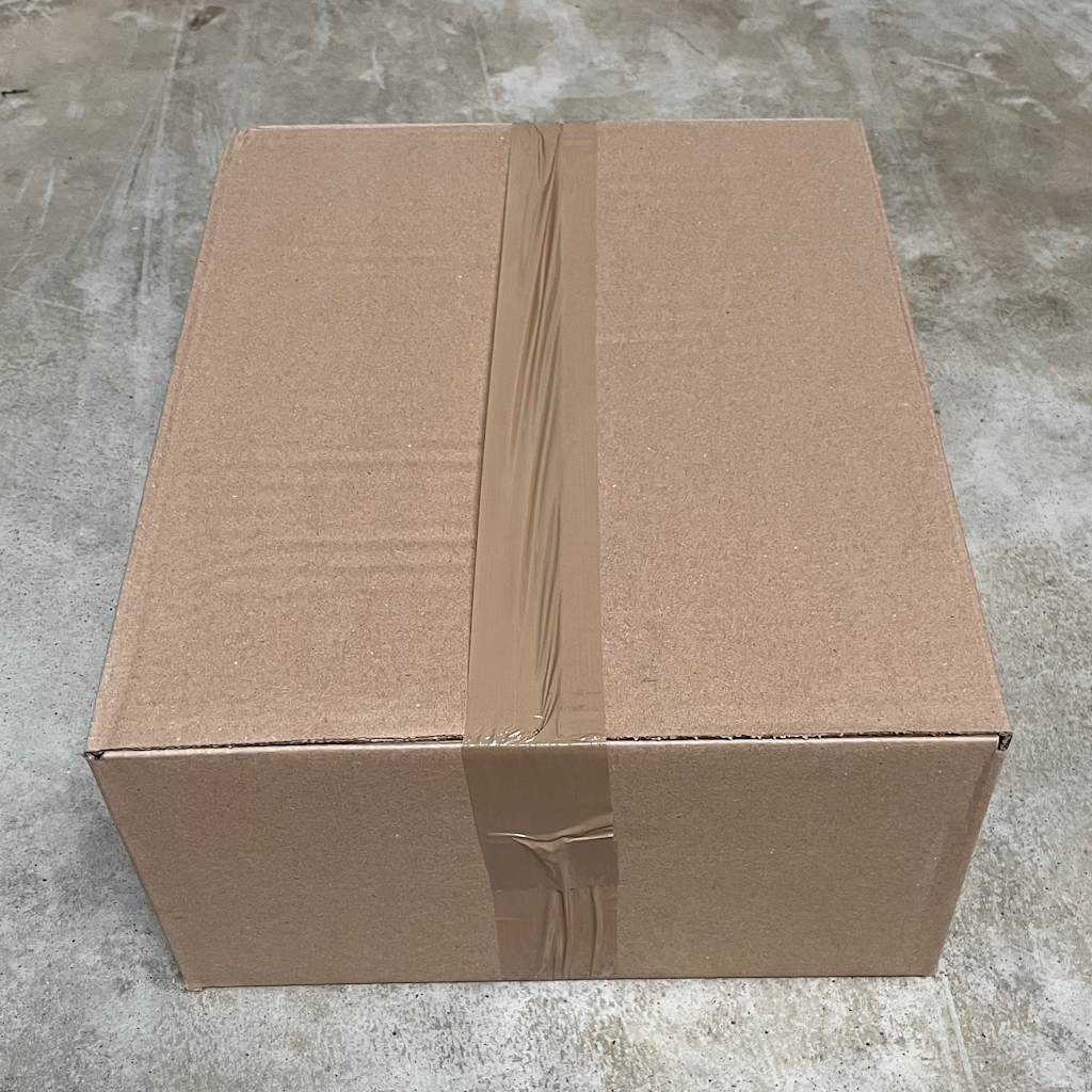 Présentation du colisage reçu pour le produit Sac Ecorné Kraft Brun 2 Feuilles N°9 - 180x285mm