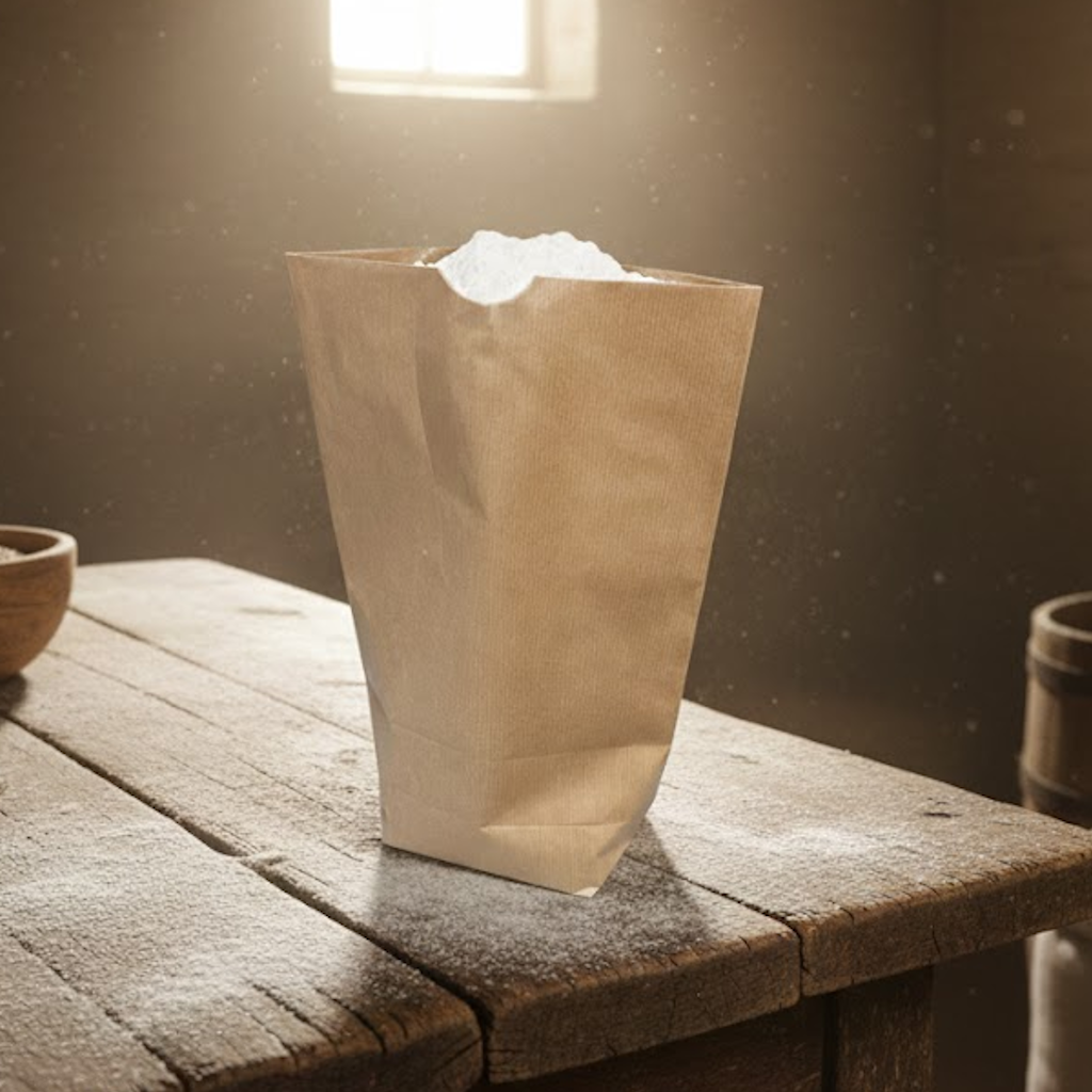 Démonstration de l'utilisation du produit Sac Ecorné Kraft Brun 2 Feuilles N°12 - 250x385mm dans la vie de tout les jours