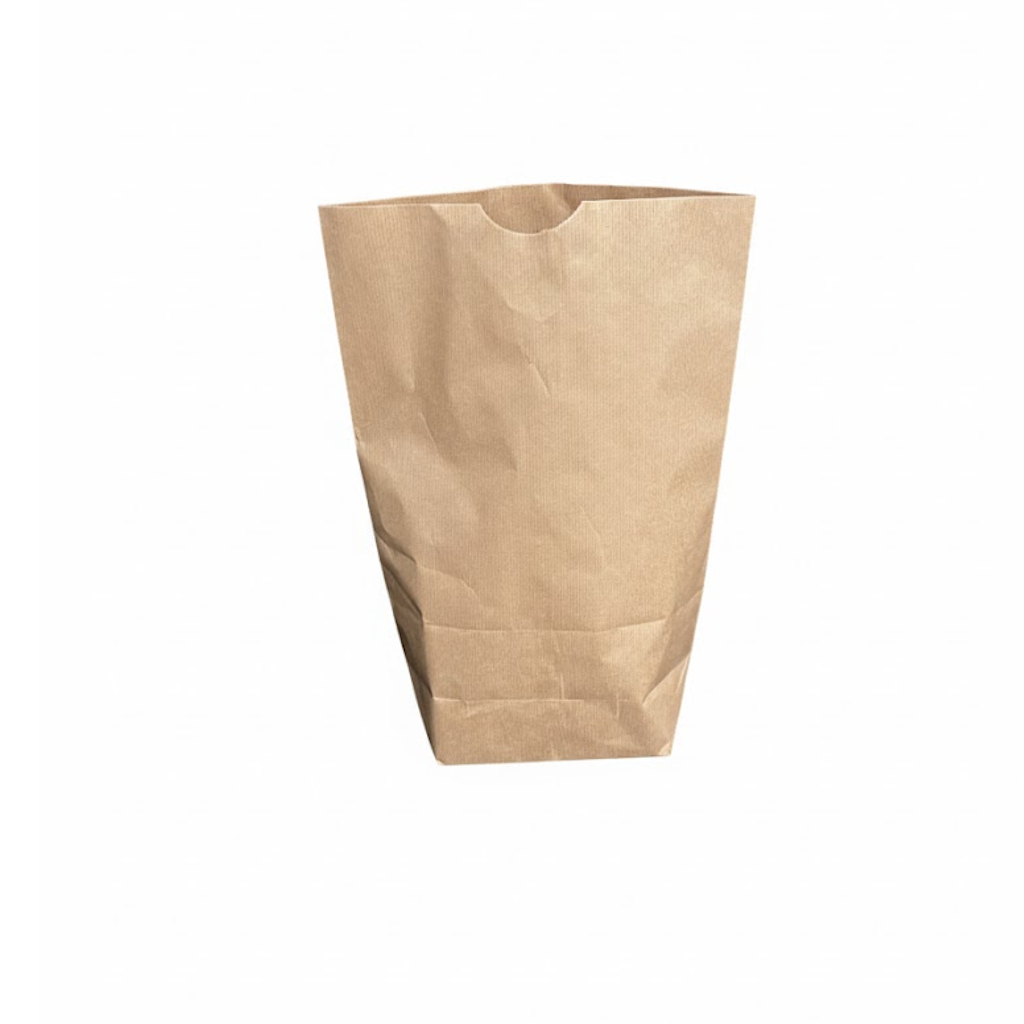 Photo d'un sac écorné papier kraft brun 2 feuilles numéro 14 dimensions 290x425mm