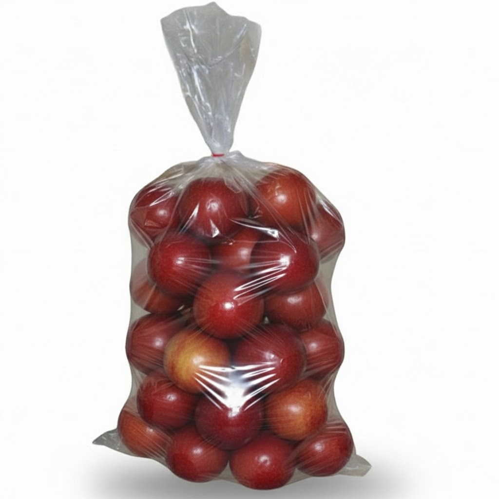 Démonstration de l'utilisation du produit Sac PEBD Type 10kg neutre/Transparent - 400x750mm 45µ sur fond neutre