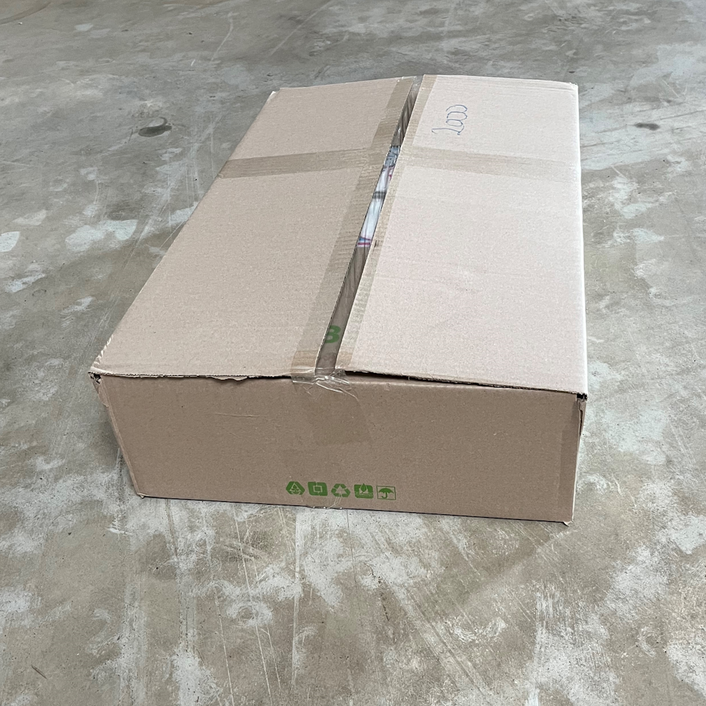 Présentation du colisage reçu pour le produit Sac à Chichis Impression "Chichis/Churros"