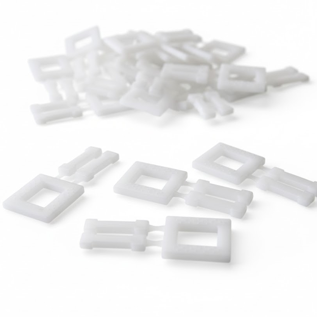 Présentation du produit Boucle Plastique pour Feuillard 13mm sur fond neutre