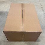 Présentation du colisage reçu pour le produit Barquette Carton Vert/Blanc 125g + anses