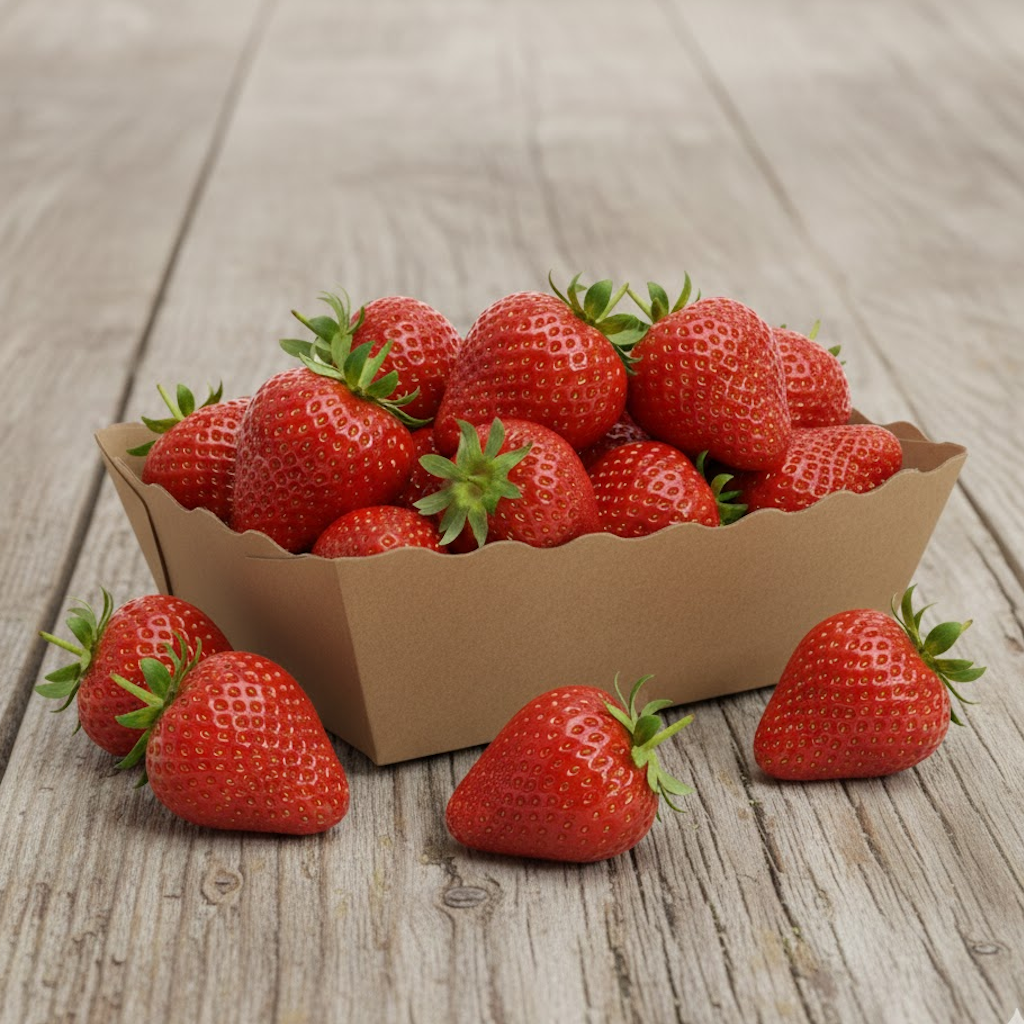 Démonstration de l'utilisation du produit Barquette Carton Kraft Naturel 500g - Sans Impression dans la vie de tout les jours