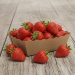 Démonstration de l'utilisation du produit Barquette Carton Kraft Naturel 500g - Sans Impression dans la vie de tout les jours