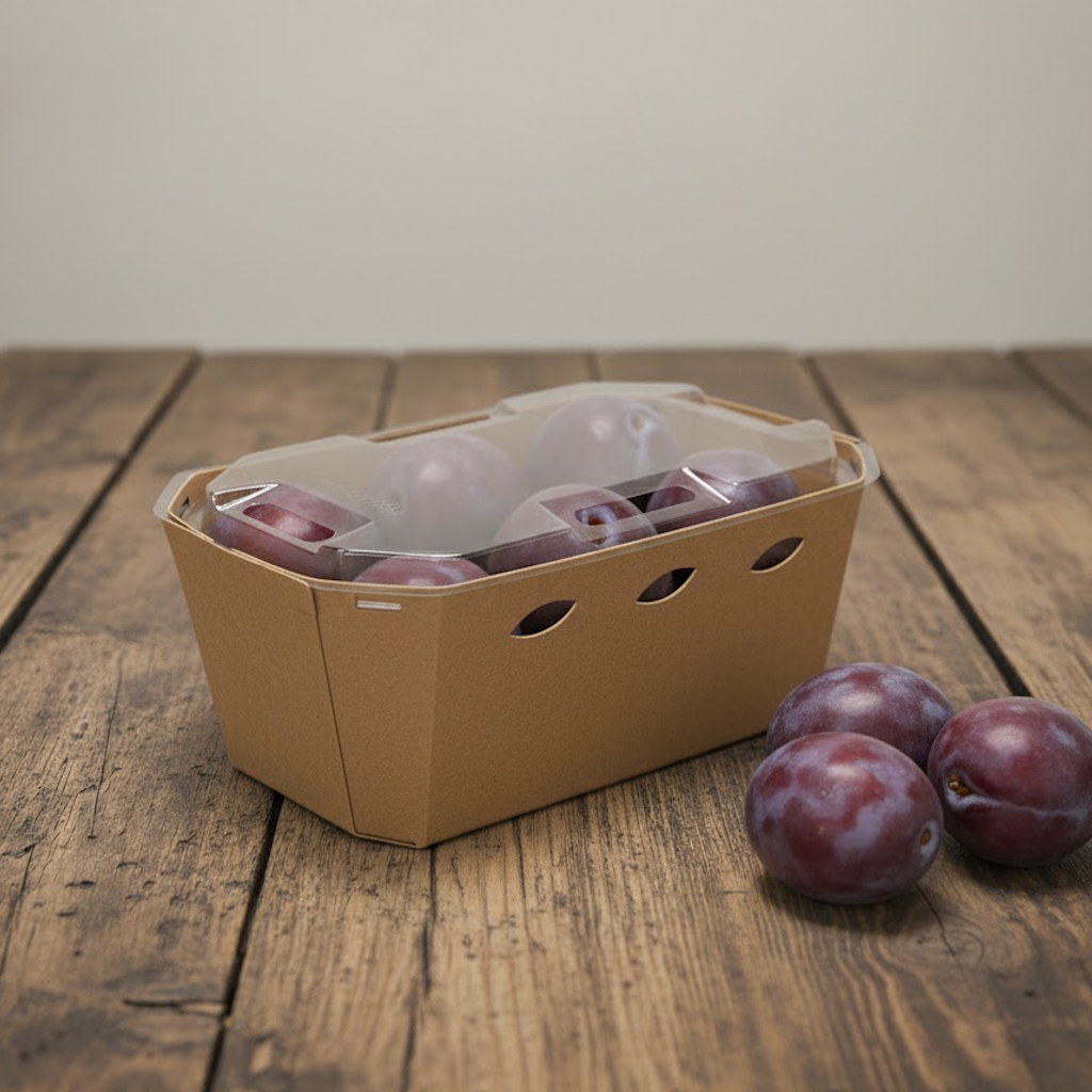 Démonstration de l'utilisation du produit Barquette carton 500g Maxipack Cardboard LID H82 (Vendue sans couvercle) dans la vie de tout les jours