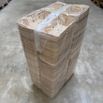 Présentation du colisage reçu pour le produit Barquette Bois 235x160x65mm - 1kg