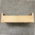 Présentation du colisage reçu pour le produit Plateau Bois 60x40 C130 H175 poignées