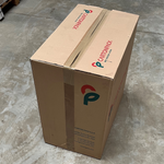 Présentation du colisage reçu pour le produit Couvercle pour Barquette plastique RPET 250g 146x97xH35mm