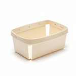 Présentation du produit Barquette Bois 130x90x55mm ceinture Neutre - Fraise 250g sur fond neutre